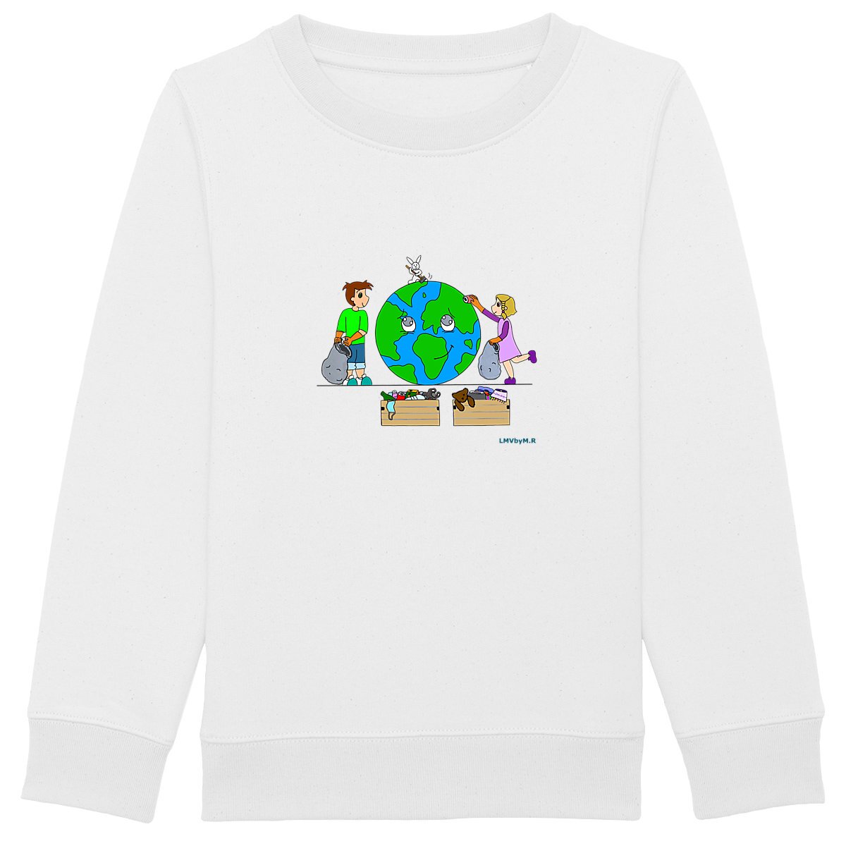 Sweat-shirt épais Enfant Minis Ecolos