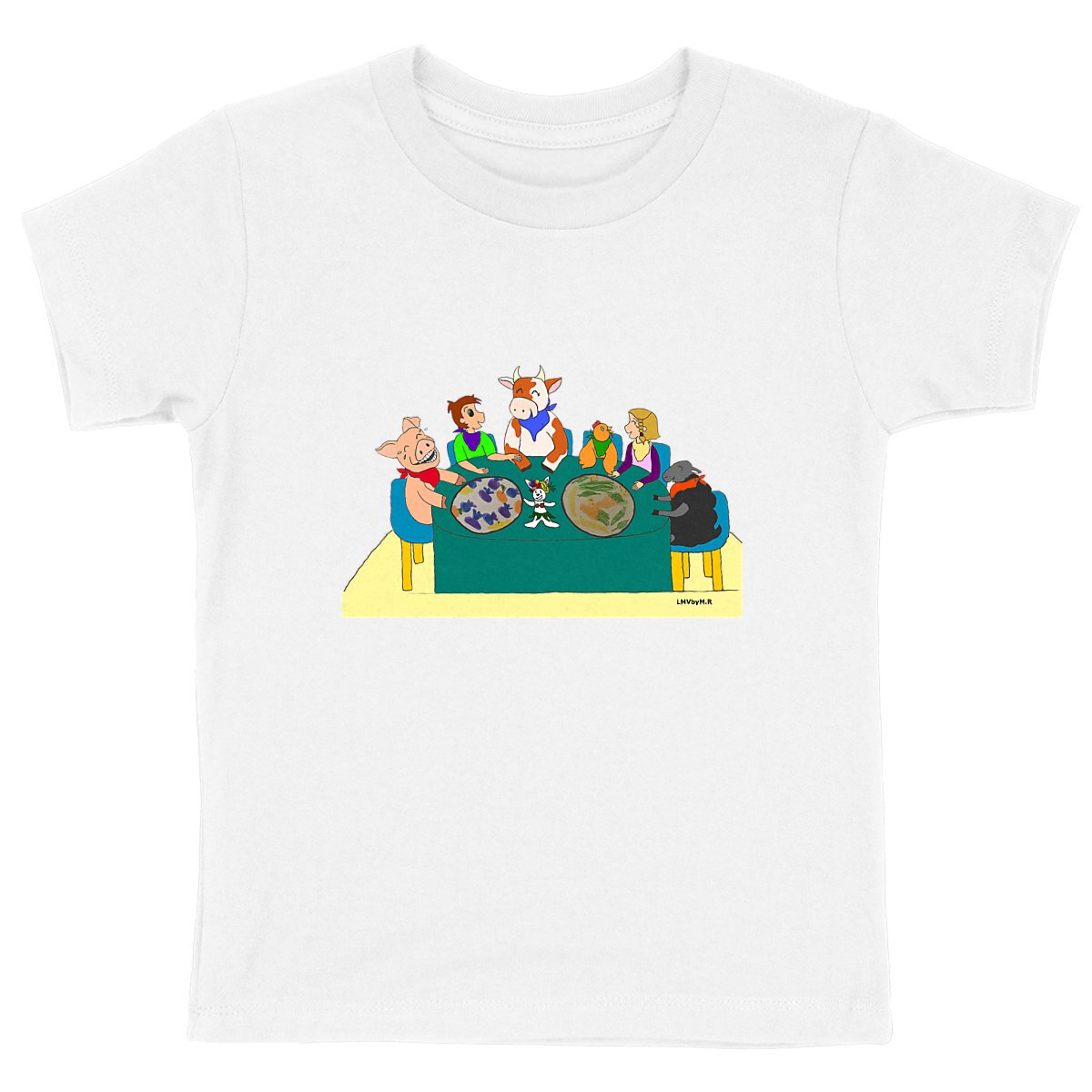 Tee-shirt Bio Enfant LMV A TABLE