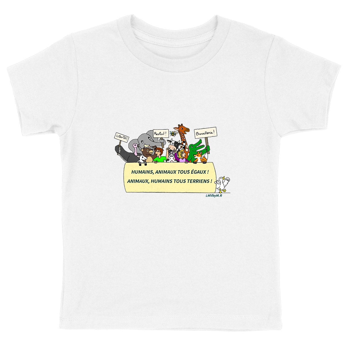 Tee-shirt Bio Enfant LMV EN MANIF