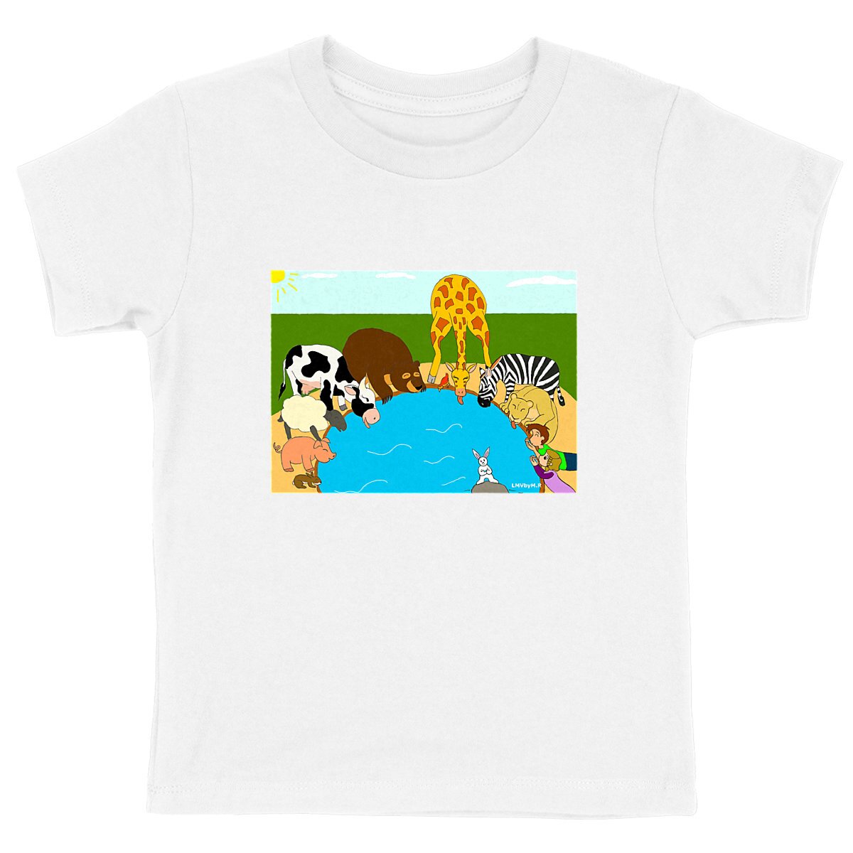 Tee-shirt Bio Enfant LMV A BOIRE