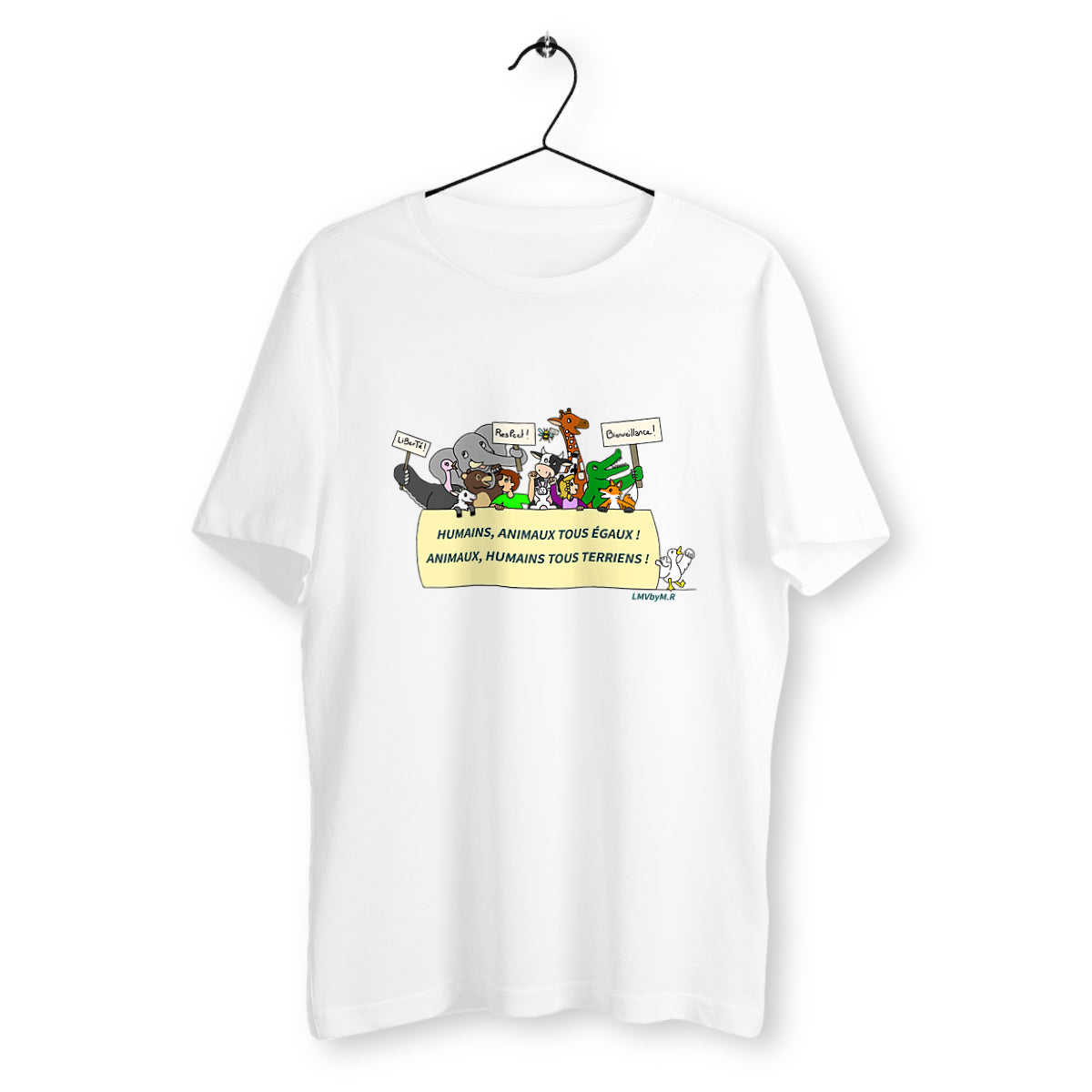 T-shirt HOMME/UNISEXE Change LMV EN MANIF