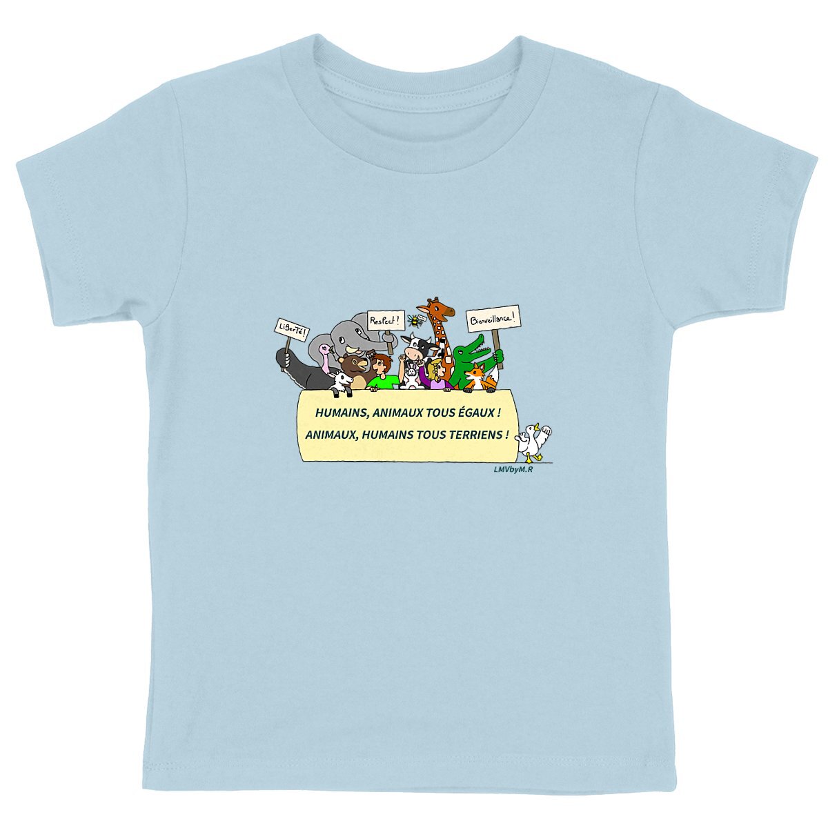 Tee-shirt Bio Enfant LMV EN MANIF