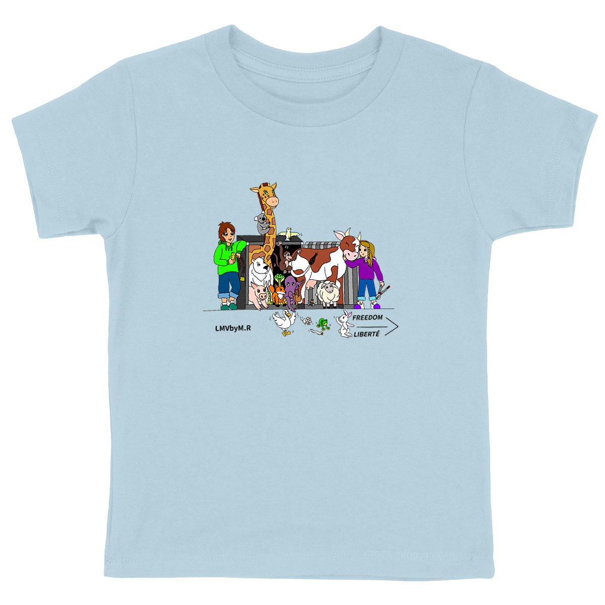 Tee-shirt Enfant LMV OUVRONS LES CAGES