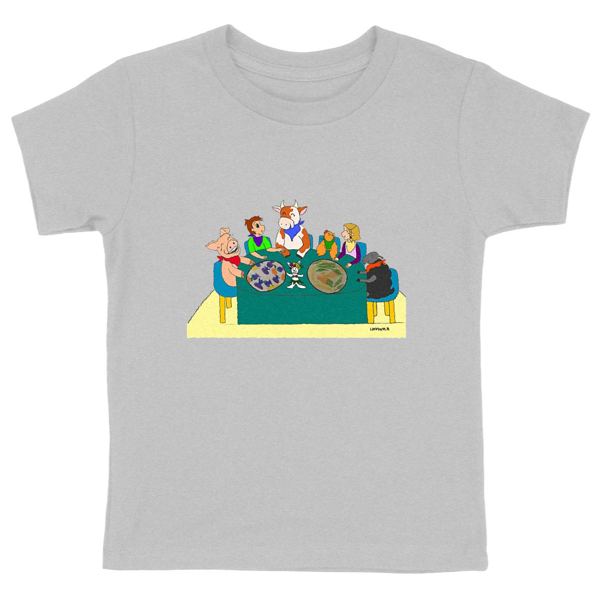 Tee-shirt Bio Enfant LMV A TABLE
