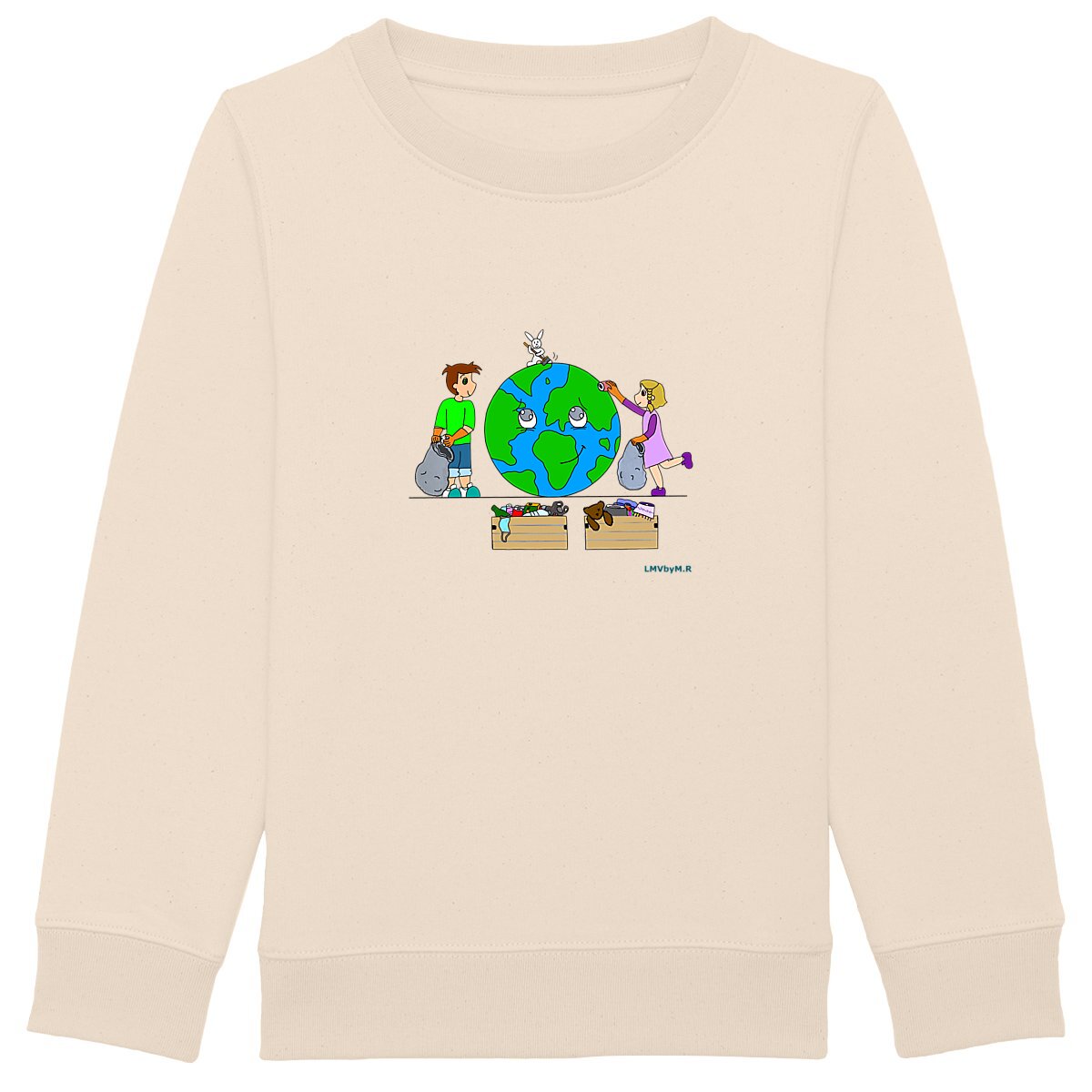 Sweat-shirt épais Enfant Minis Ecolos