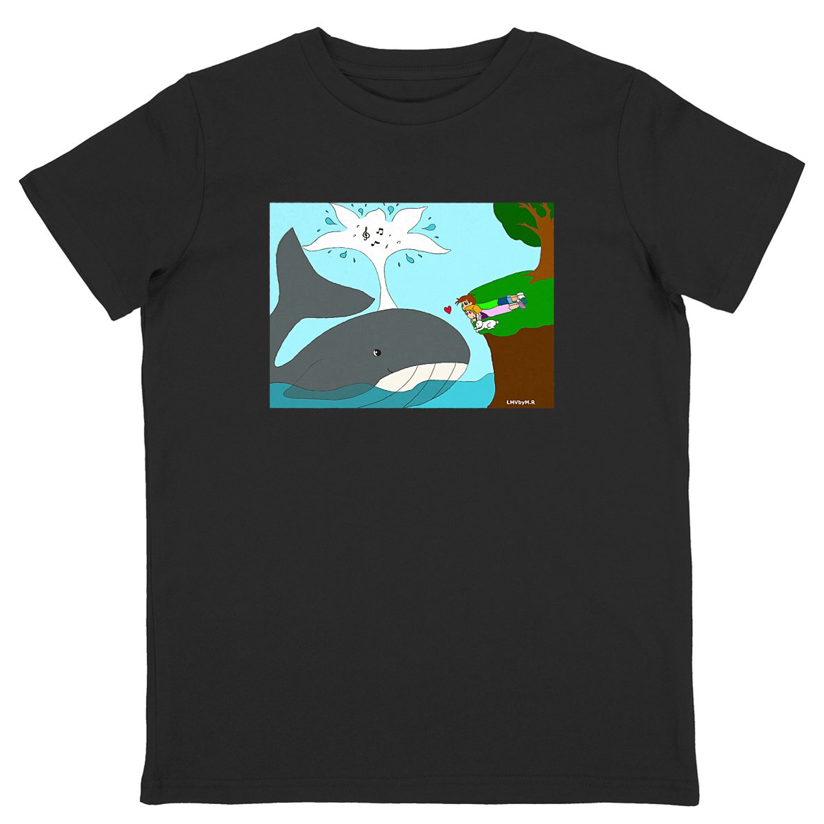 Tee-shirt Enfant LMV La Baleine